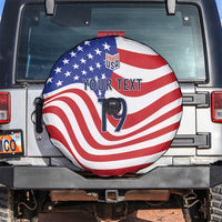 Custom United States Soccer Spare Tire Cover USA Stars and Stripes Style