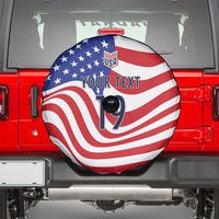 Custom United States Soccer Spare Tire Cover USA Stars and Stripes Style