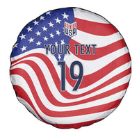 Custom United States Soccer Spare Tire Cover USA Stars and Stripes Style