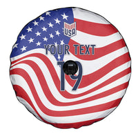 Custom United States Soccer Spare Tire Cover USA Stars and Stripes Style