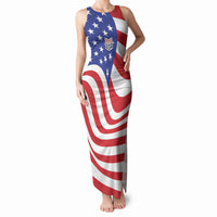 Custom United States Soccer Tank Maxi Dress USA Stars and Stripes Style