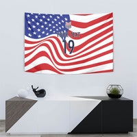 Custom United States Soccer Tapestry USA Stars and Stripes Style
