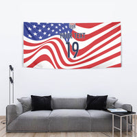 Custom United States Soccer Tapestry USA Stars and Stripes Style