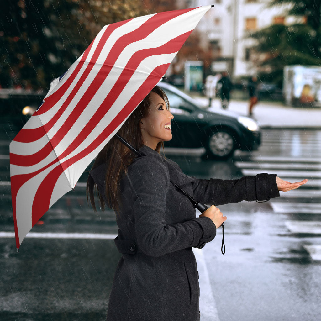 Custom United States Soccer Umbrella USA Stars and Stripes Style