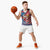 Funny Croatia Ugly Christmas Basketball Jersey Checkerboard Flag Santa Zagreb Design - Wonder Print Shop