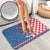 Funny Croatia Ugly Christmas Bathroom Set Checkerboard Flag Santa Zagreb Design - Wonder Print Shop