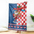Funny Croatia Ugly Christmas Blanket Checkerboard Flag Santa Zagreb Design - Wonder Print Shop