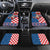 Funny Croatia Ugly Christmas Car Mats Checkerboard Flag Santa Zagreb Design - Wonder Print Shop