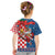 Funny Croatia Ugly Christmas Kid T Shirt Checkerboard Flag Santa Zagreb Design - Wonder Print Shop