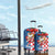 Funny Croatia Ugly Christmas Luggage Cover Checkerboard Flag Santa Zagreb Design - Wonder Print Shop