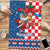 Funny Croatia Ugly Christmas Puzzle Checkerboard Flag Santa Zagreb Design - Wonder Print Shop