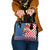 Funny Croatia Ugly Christmas Shoulder Handbag Checkerboard Flag Santa Zagreb Design - Wonder Print Shop