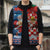 Funny Croatia Ugly Christmas Sleeveless Puffer Jacket Checkerboard Flag Santa Zagreb Design - Wonder Print Shop