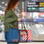 Funny Croatia Ugly Christmas Travel Bag Checkerboard Flag Santa Zagreb Design - Wonder Print Shop