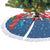 Funny Croatia Ugly Christmas Tree Skirt Checkerboard Flag Santa Zagreb Design - Wonder Print Shop