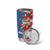 Funny Croatia Ugly Christmas Tumbler Cup Checkerboard Flag Santa Zagreb Design - Wonder Print Shop