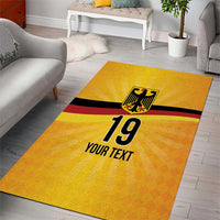 Custom Germany Heritage Eagle Area Rug German Eagle with Flag Design - Wonder Print Shop