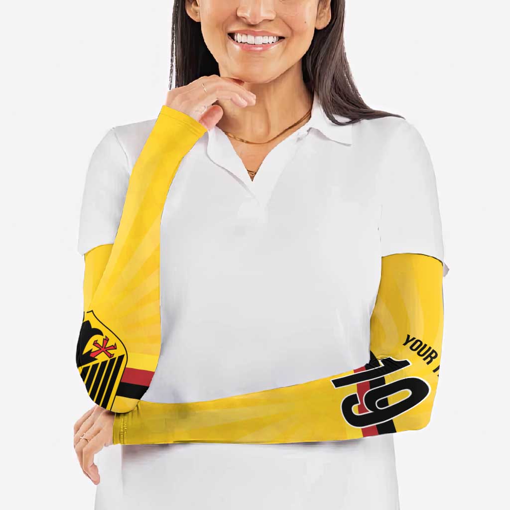 Custom Germany Heritage Eagle Arm Sleeves German Eagle with Flag Design - Wonder Print Shop