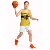 Custom Germany Heritage Eagle Basketball Jersey German Eagle with Flag Design - Wonder Print Shop