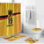 Custom Germany Heritage Eagle Bathroom Set German Eagle with Flag Design - Wonder Print Shop