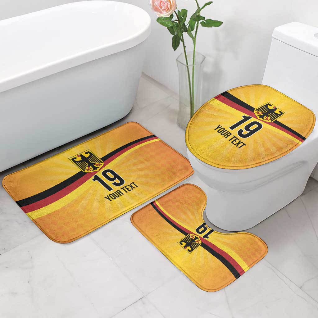 Custom Germany Heritage Eagle Bathroom Set German Eagle with Flag Design - Wonder Print Shop