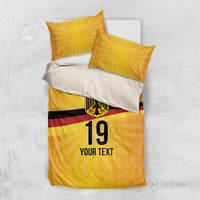 Custom Germany Heritage Eagle Bedding Set German Eagle with Flag Design - Wonder Print Shop