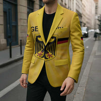 Custom Germany Heritage Eagle Blazer German Eagle with Flag Design - Wonder Print Shop