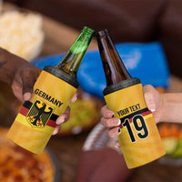 Custom Germany Heritage Eagle 4 in 1 Can Cooler Tumbler German Eagle with Flag Design - Wonder Print Shop