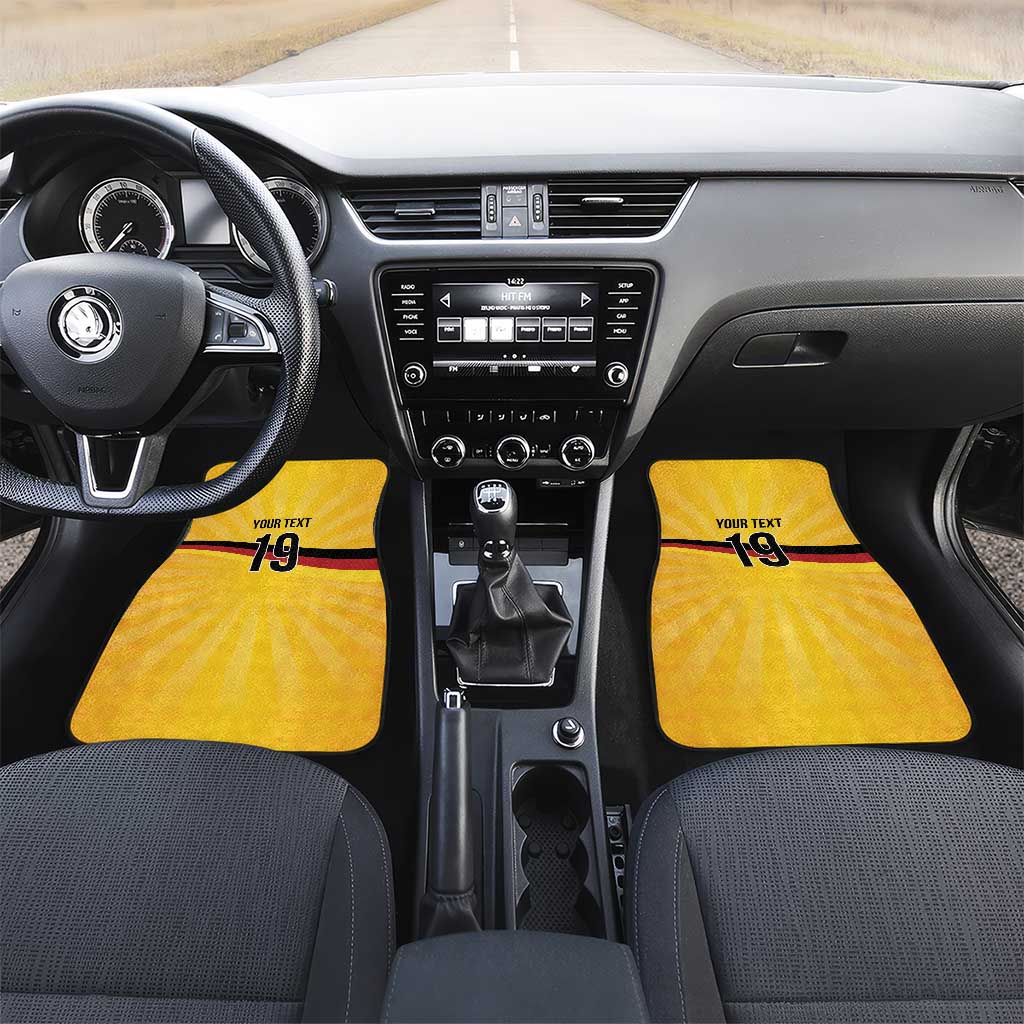 Custom Germany Heritage Eagle Car Mats German Eagle with Flag Design - Wonder Print Shop