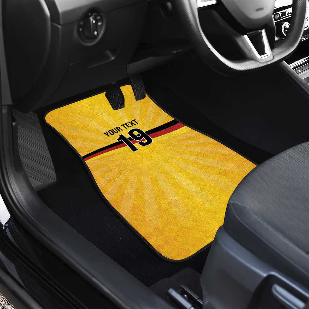 Custom Germany Heritage Eagle Car Mats German Eagle with Flag Design - Wonder Print Shop