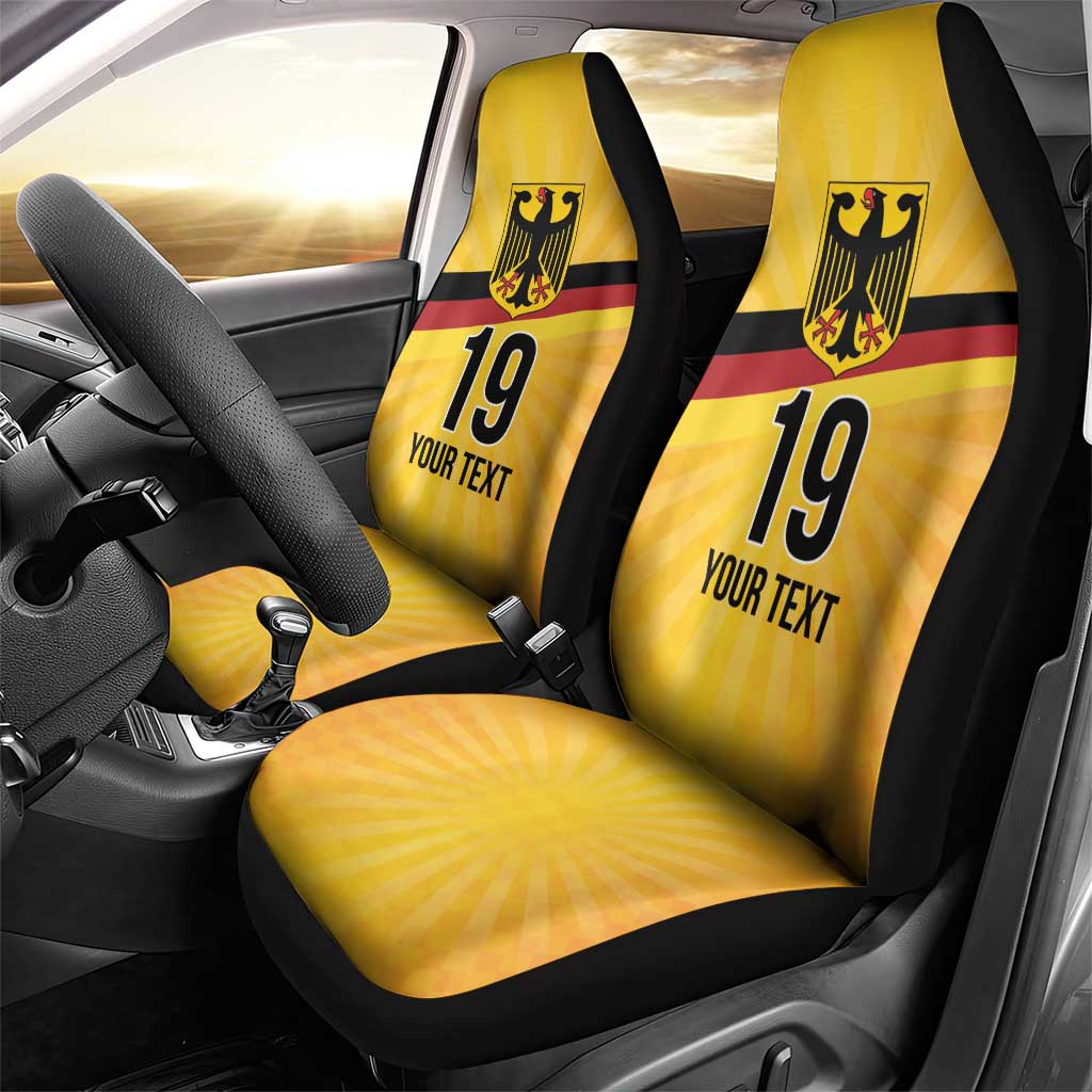 Custom Germany Heritage Eagle Car Seat Cover German Eagle with Flag Design - Wonder Print Shop