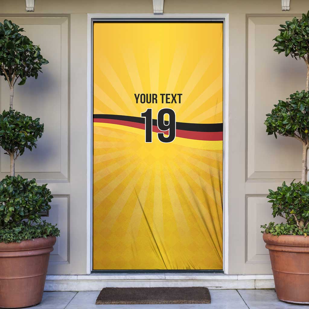 Custom Germany Heritage Eagle Door Cover German Eagle with Flag Design - Wonder Print Shop