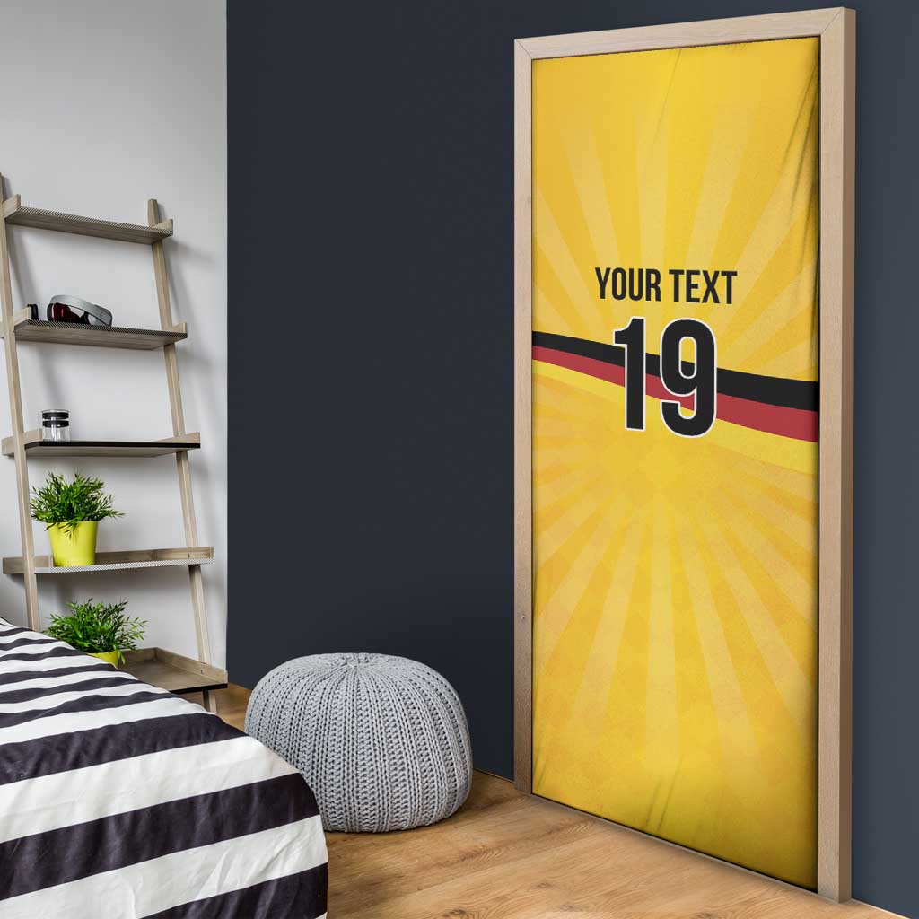 Custom Germany Heritage Eagle Door Cover German Eagle with Flag Design - Wonder Print Shop
