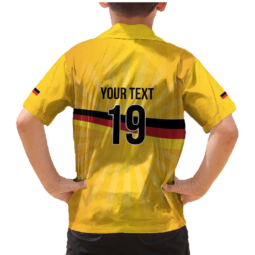 Custom Germany Heritage Eagle Family Matching Mermaid Dress and Hawaiian Shirt German Eagle with Flag Design - Wonder Print Shop