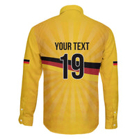 Custom Germany Heritage Eagle Family Matching Off The Shoulder Long Sleeve Dress and Hawaiian Shirt German Eagle with Flag Design - Wonder Print Shop