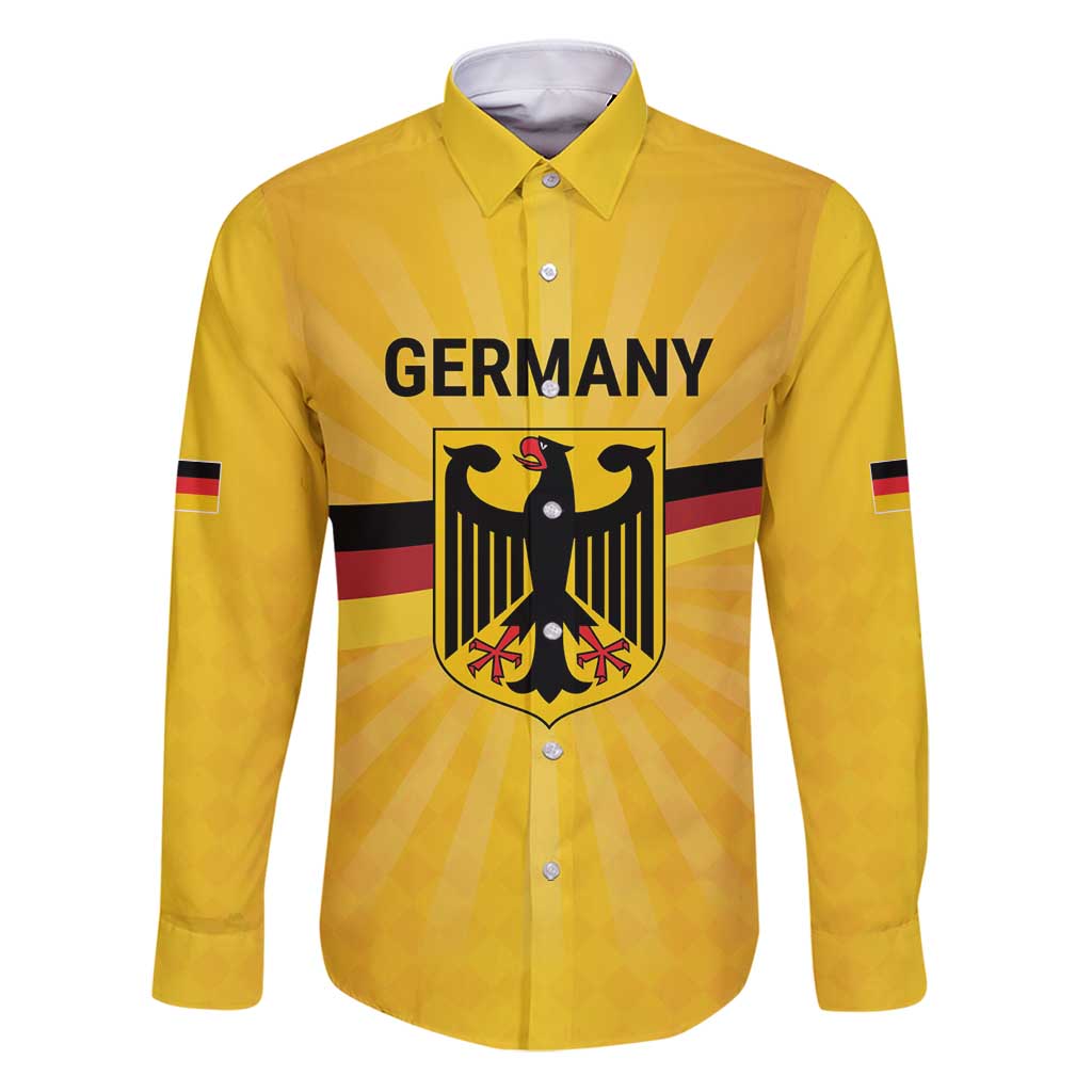 Custom Germany Heritage Eagle Family Matching Puletasi and Hawaiian Shirt German Eagle with Flag Design - Wonder Print Shop