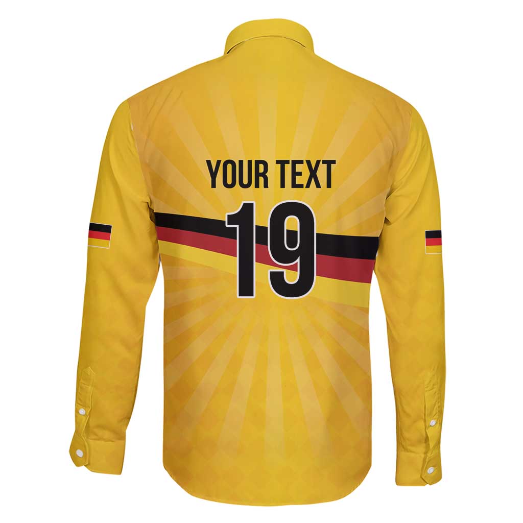 Custom Germany Heritage Eagle Family Matching Short Sleeve Bodycon Dress and Hawaiian Shirt German Eagle with Flag Design - Wonder Print Shop