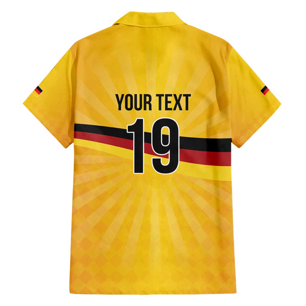 Custom Germany Heritage Eagle Family Matching Summer Maxi Dress and Hawaiian Shirt German Eagle with Flag Design - Wonder Print Shop