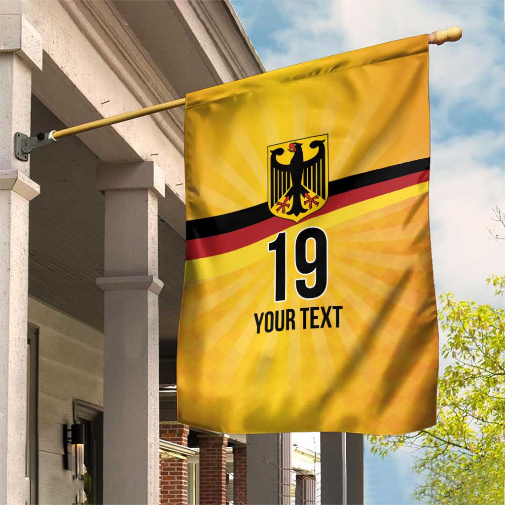 Custom Germany Heritage Eagle Garden Flag German Eagle with Flag Design - Wonder Print Shop