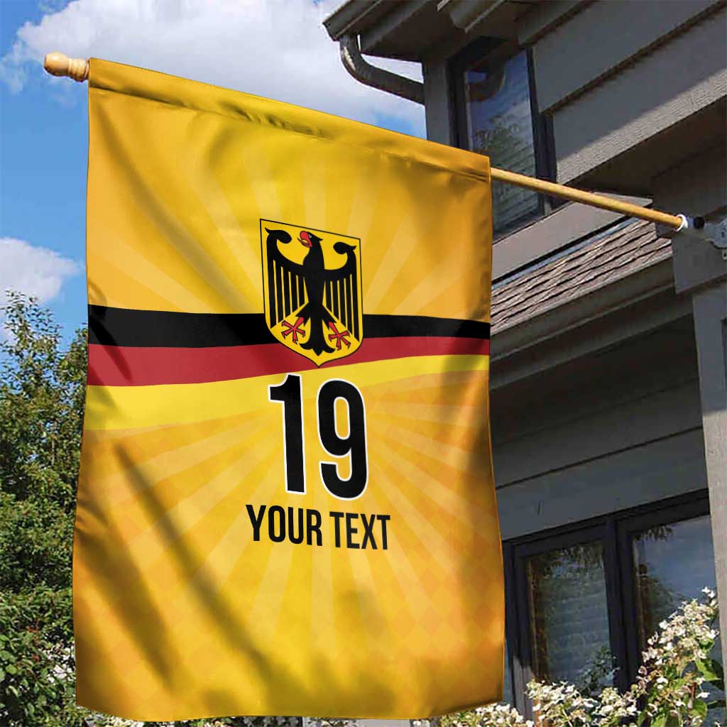 Custom Germany Heritage Eagle Garden Flag German Eagle with Flag Design - Wonder Print Shop