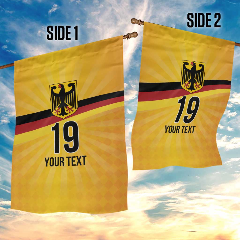 Custom Germany Heritage Eagle Garden Flag German Eagle with Flag Design - Wonder Print Shop