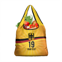 Custom Germany Heritage Eagle Grocery Bag German Eagle with Flag Design - Wonder Print Shop