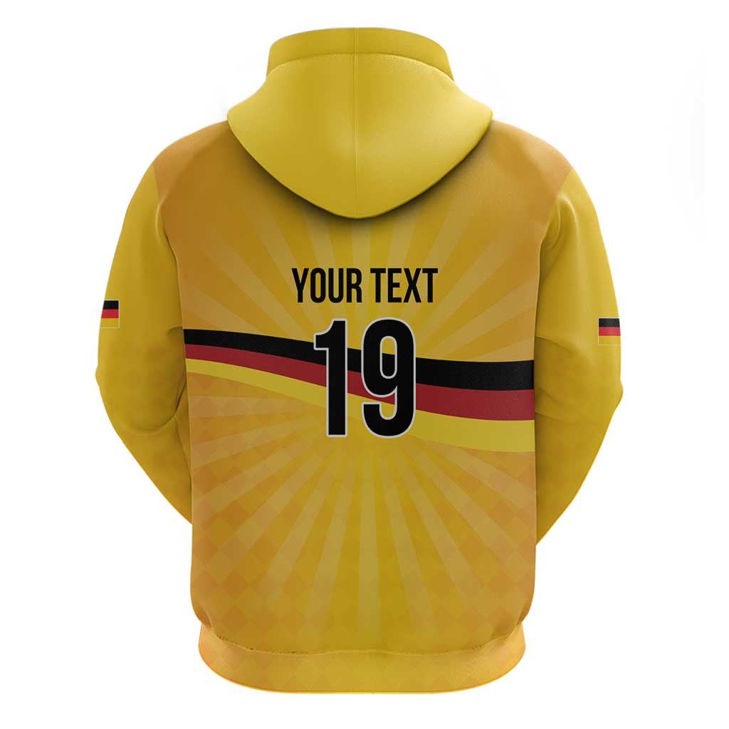 Custom Germany Heritage Eagle Hoodie German Eagle with Flag Design - Wonder Print Shop