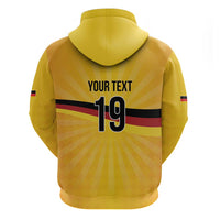 Custom Germany Heritage Eagle Hoodie German Eagle with Flag Design - Wonder Print Shop