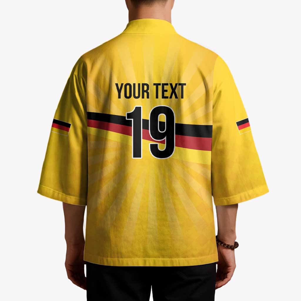 Custom Germany Heritage Eagle Kimono German Eagle with Flag Design - Wonder Print Shop