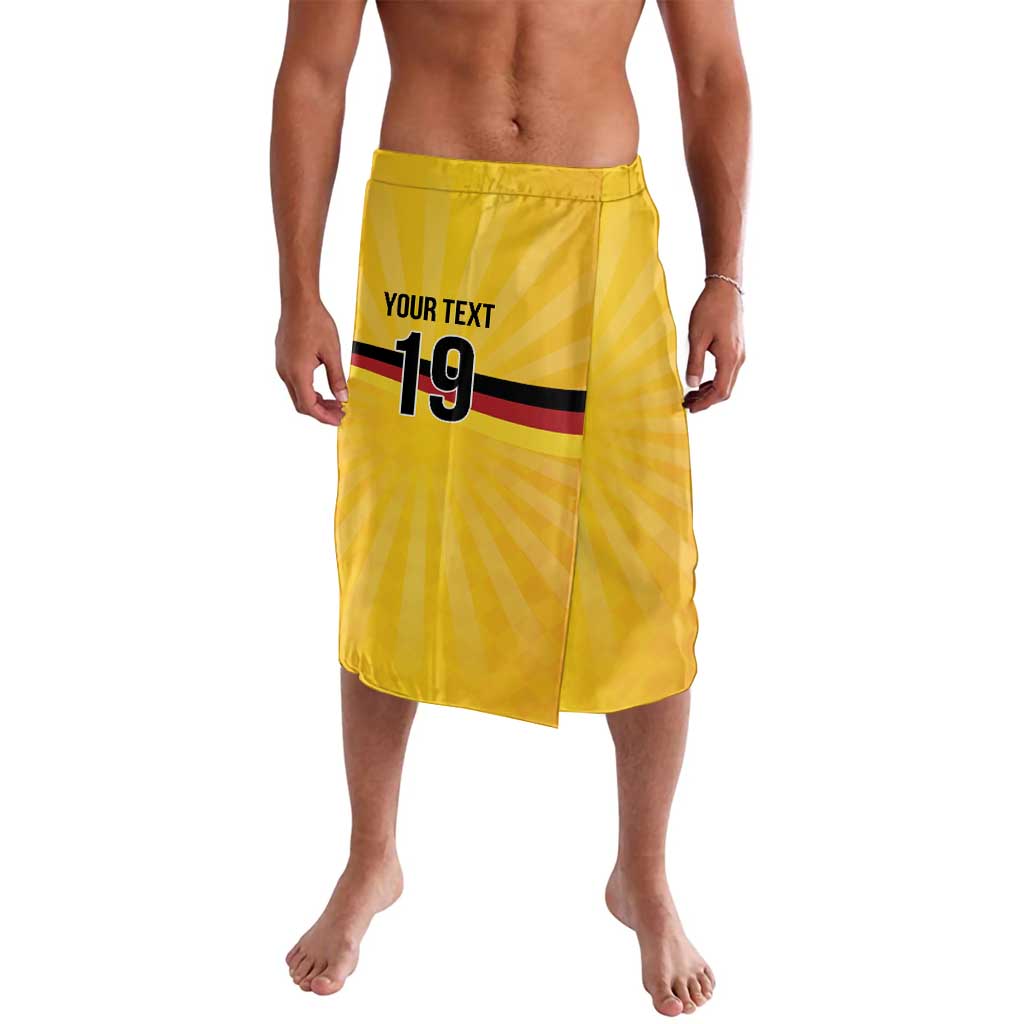 Custom Germany Heritage Eagle Lavalava German Eagle with Flag Design - Wonder Print Shop