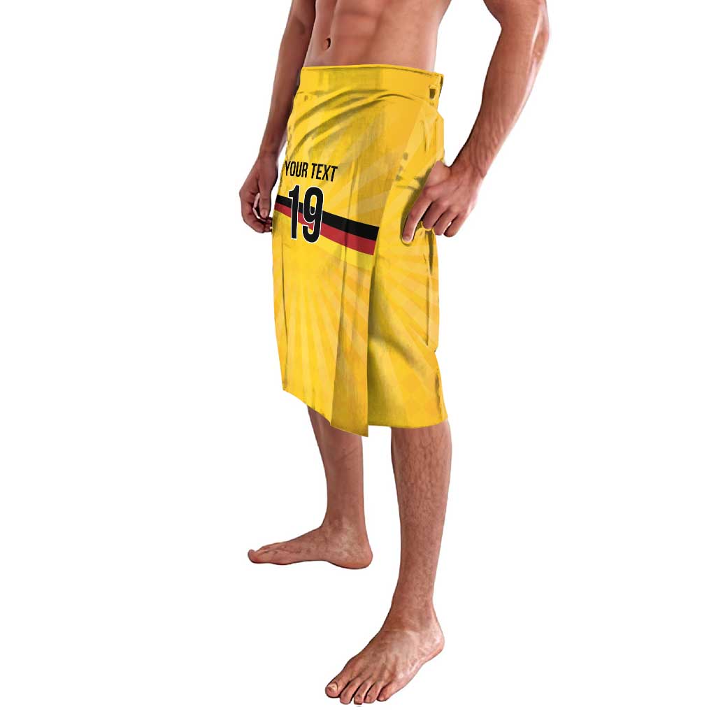 Custom Germany Heritage Eagle Lavalava German Eagle with Flag Design - Wonder Print Shop