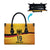 Custom Germany Heritage Eagle Leather Bag German Eagle with Flag Design - Wonder Print Shop