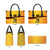 Custom Germany Heritage Eagle Leather Bag German Eagle with Flag Design - Wonder Print Shop