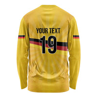 Custom Germany Heritage Eagle Long Sleeve Shirt German Eagle with Flag Design - Wonder Print Shop